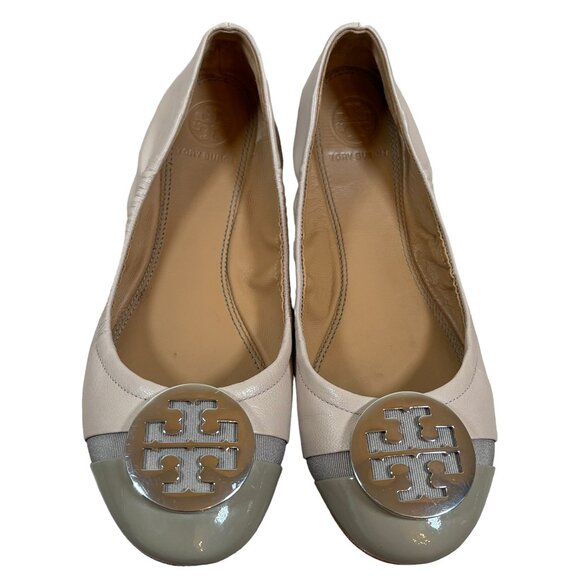 Tory Burch Two Tone Ballet Flats - Picture 1 of 8